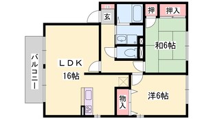 グリーンシェルターの物件間取画像